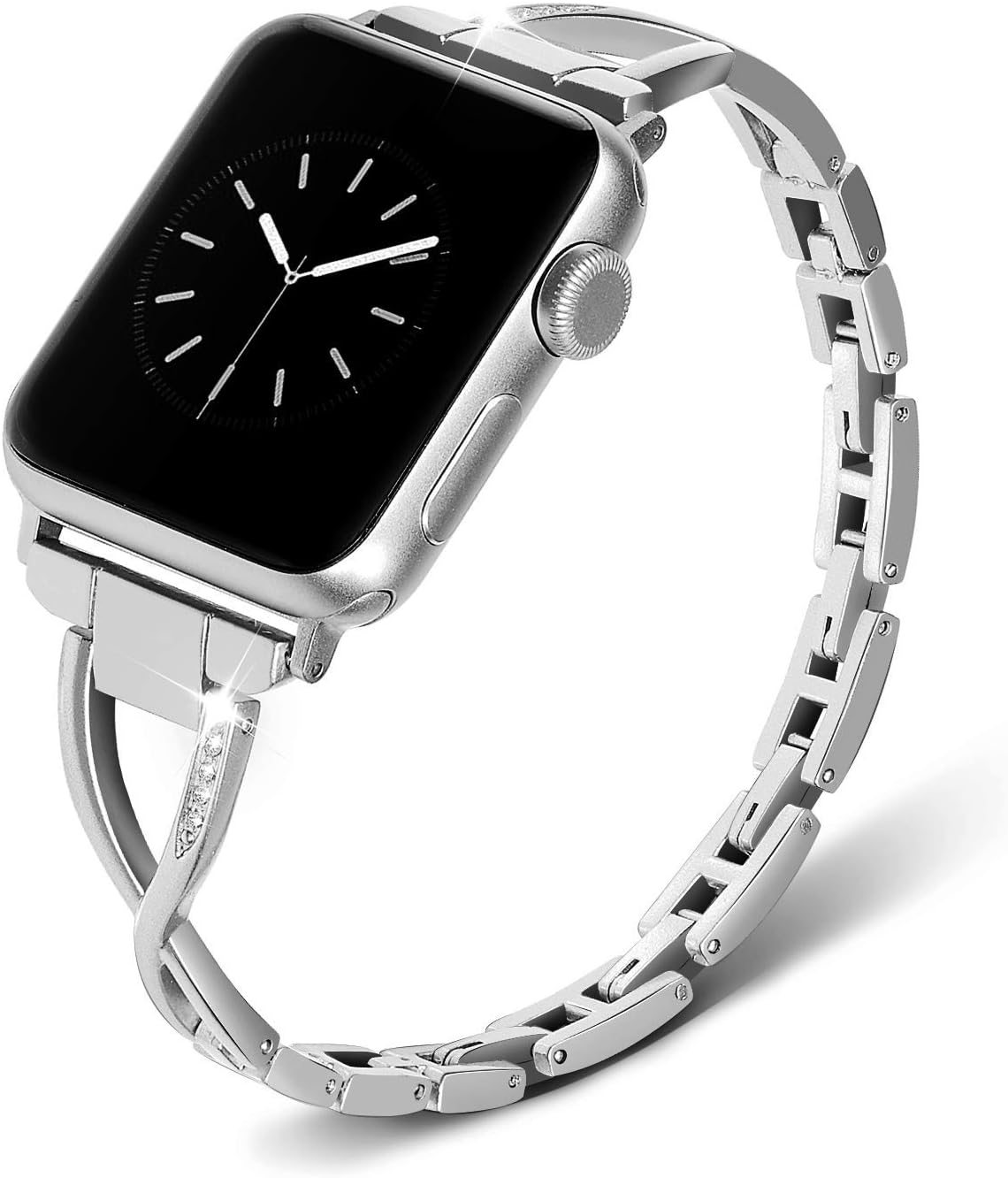 Women Fashion Smartwatches Straps Compatible with Apple Watch Series 10 42mm, 9/8/7 41mm, 6/SE/SE2/5/4 40mm, 3/2/1 38mm