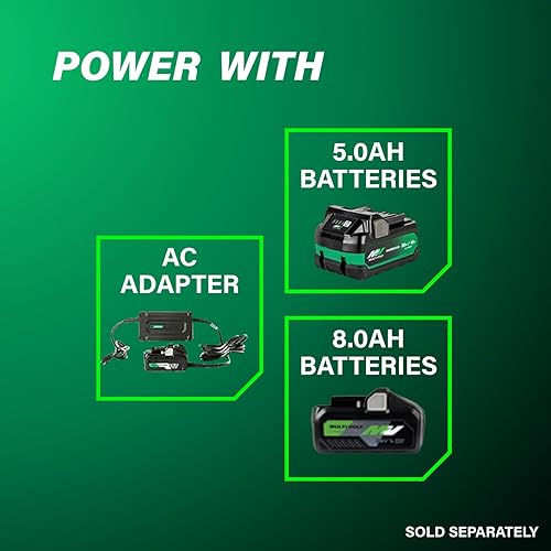 Miniatura 13 de Metabo HPT Llave de impacto de 12 pulgada sin escobillas inalámbrica MultiVolt de 36 V, herramienta eléctrica preferida, potente par con