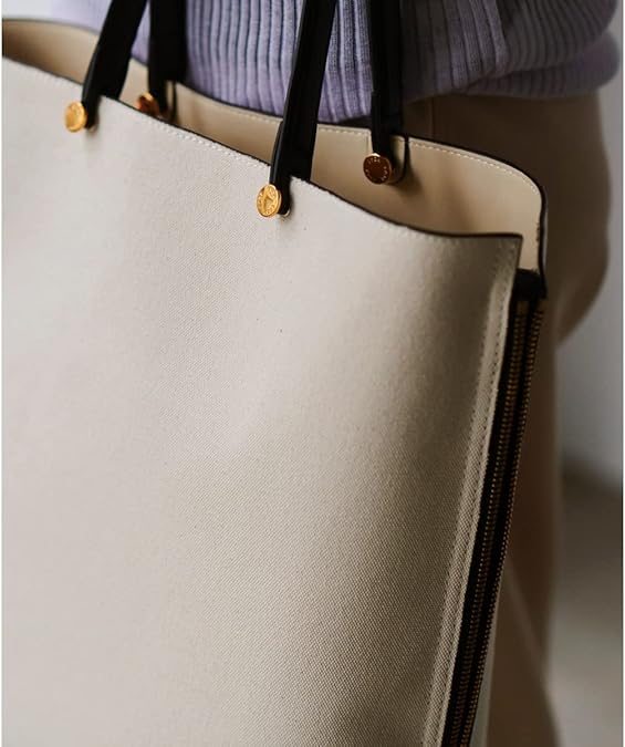 [ロペ] E'POR【A4対応】 Y BAG Large（サイドジップ縦型トート