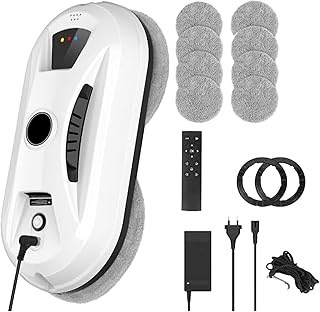 Osmo™ RoboClean Fensterputzroboter – Original 2026 Neues Kabelloser Fensterreinigungsroboter mit Fernbedienung, automatische Reinigungsmodi, Sicherungsseil, für glatte Fenster