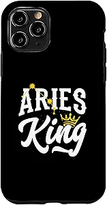 iPhone 11 Pro Aries King Aries Zodiac Sign Astrology Horoscope Case