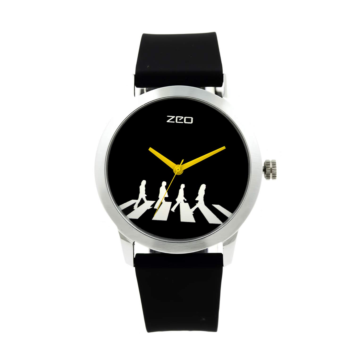 ZEOAnalog Black Dial Wrist Watch for Men & Women