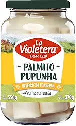 Palmito de Pupunha Inteiro La Violetera 270g