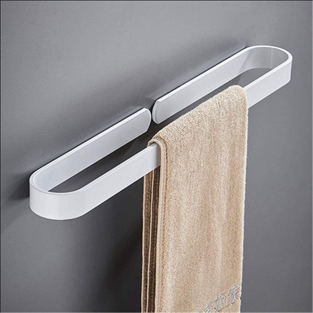 Portasciugamani Portasciugamani Spazio Barra portasciugamani in alluminio Porta asciugamani a parete Portasciugamani da bagno Appendiabiti da parete Appendi asciugamani da bagno Portasciugamani