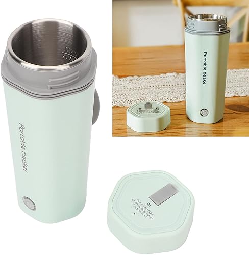 Miniatura 8 de Hervidor eléctrico de viaje, fabricante portátil de agua caliente, caldera de agua de apagado automático para hombres y mujeres