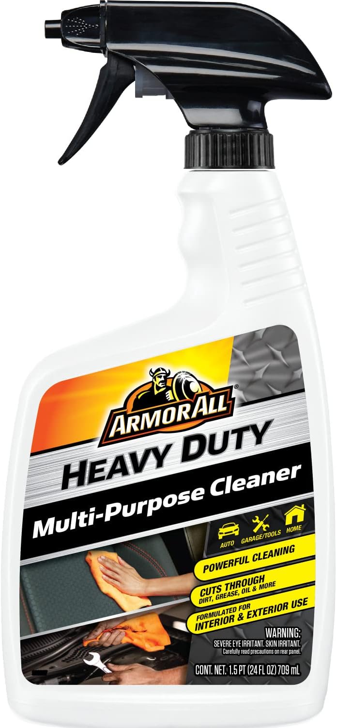 Heavy Duty Multi Purpose Cleaner by Armor All, All Purpose Car Cleaner for All Auto Surfaces, 24 Fl Oz