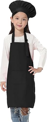 Miniatura 4 de Custom Kids Apron, Personalized Kids Cooking Apron and Chef Hat Set, Kids Play - Painting Apron, Boys Cooking Apron, Little Girls Aprons, Chef Apron