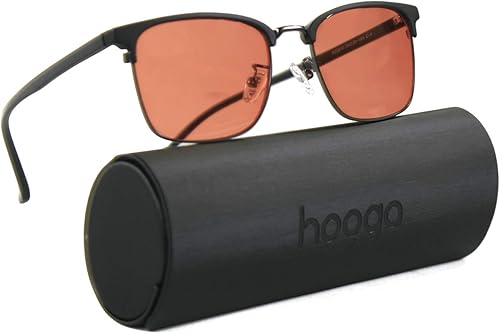 hooga Gafas de migraña para aliviar la migraña y la sensibilidad a la luz, unisex, filtros longitudes de onda que pueden causar migrañas