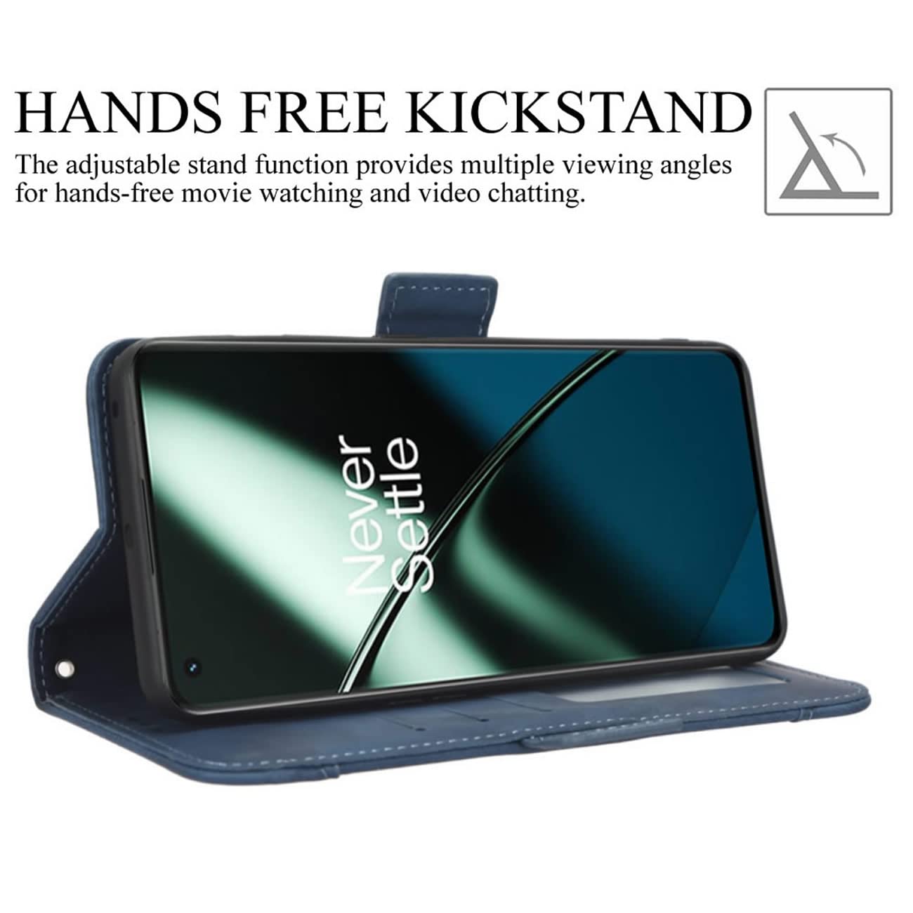 Per Oneplus 13 12 11 R 5G Custodia a libro in pelle Magnete Fonda