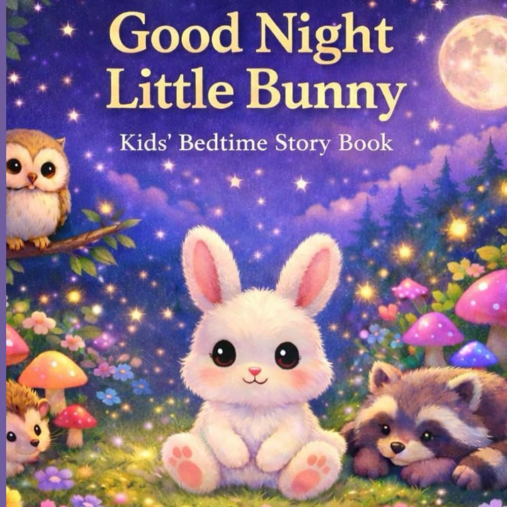 Good Night Little Bunny: Kids's Bedtime Story Book