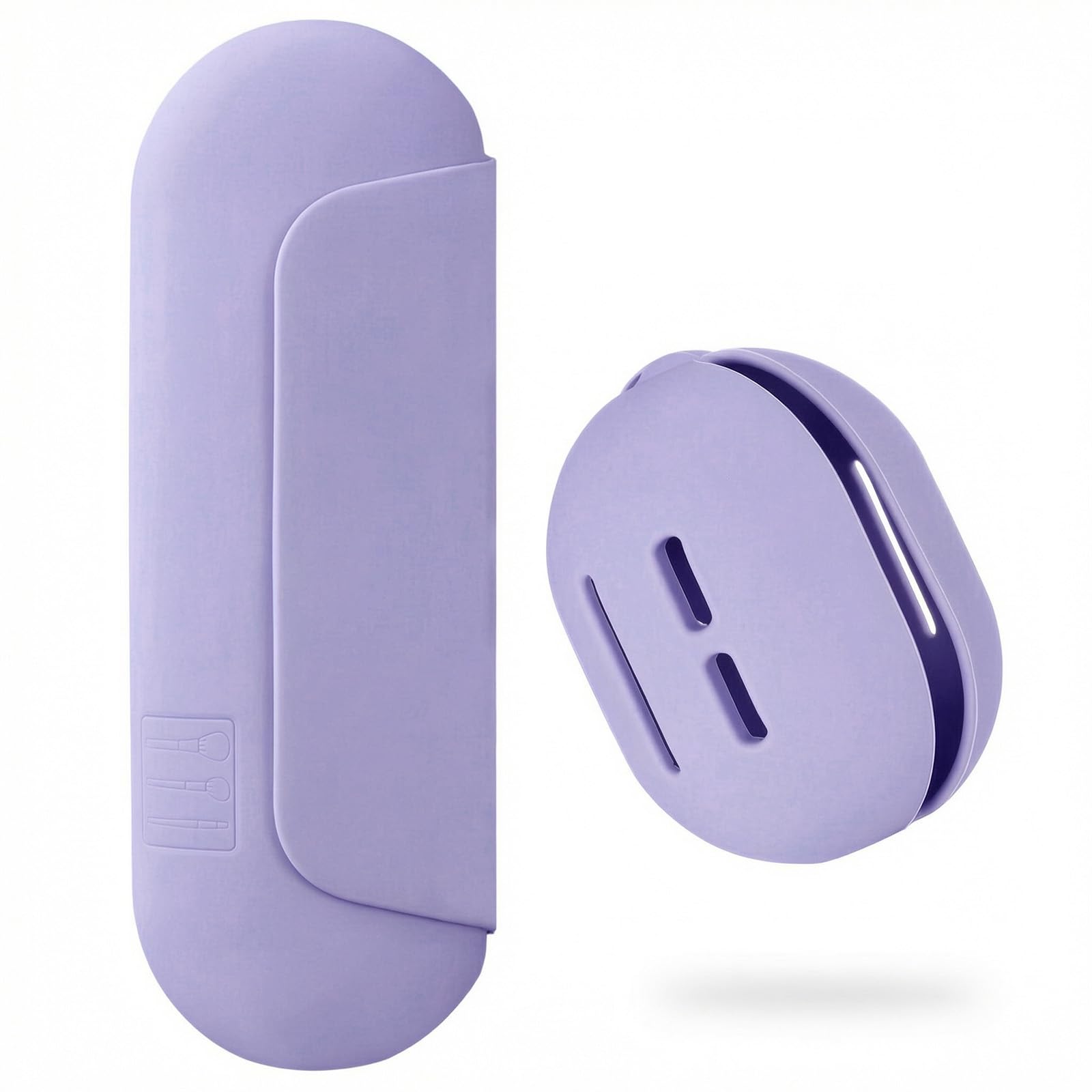 AGIKET Silicone Makeup Brush Holder - Travel Bag -10
