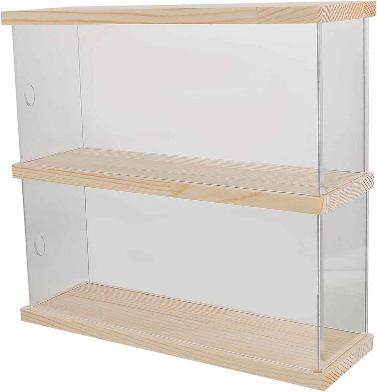 Acrylic Doll Display Case Dustproof Design Storage Box for Toy Figures and Collectibles UV Protected Showcase for Toy Exhibition