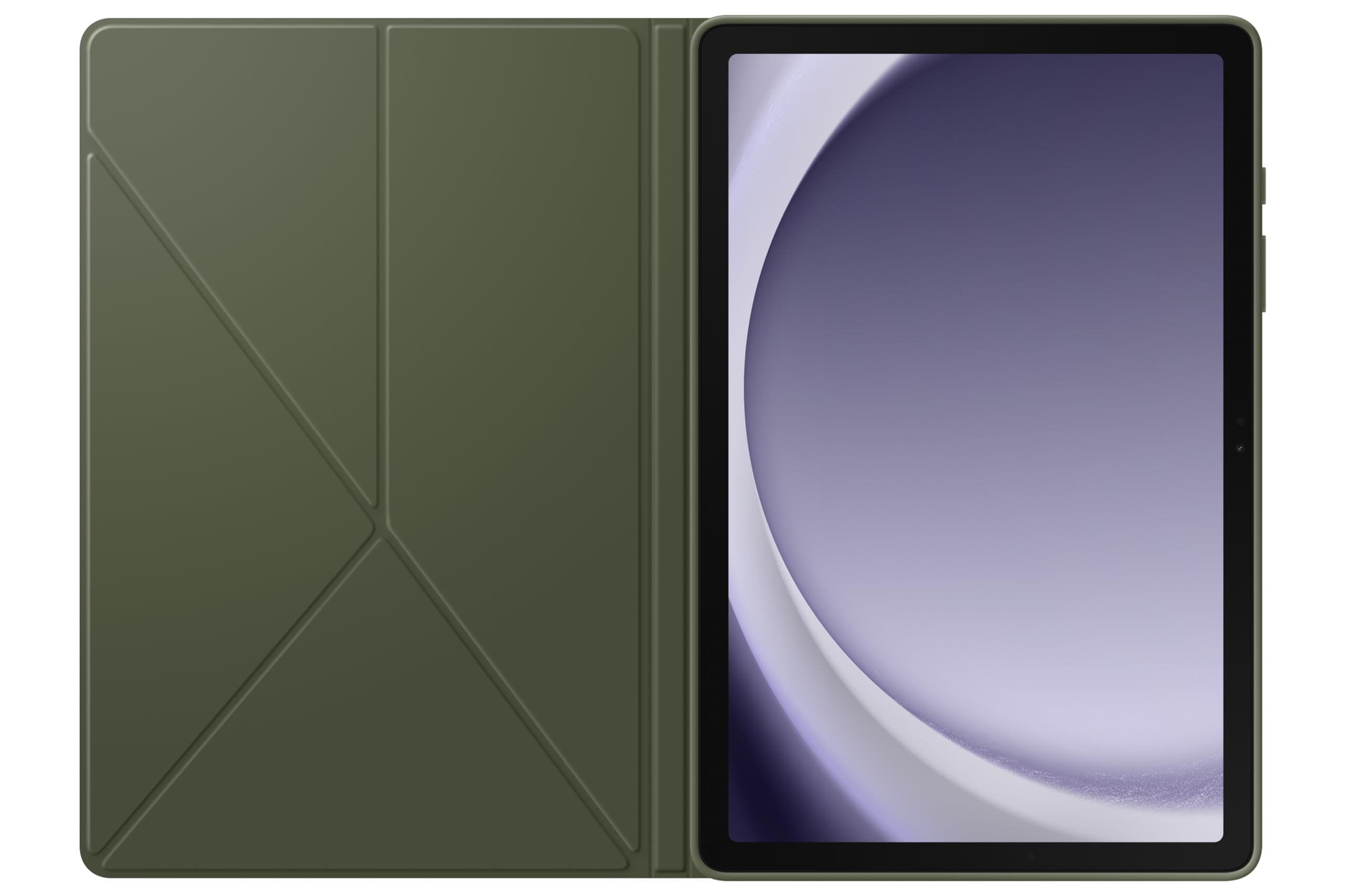 Samsung Galaxy Tab A9+ Tablet Bookcover Case Black/Khaki