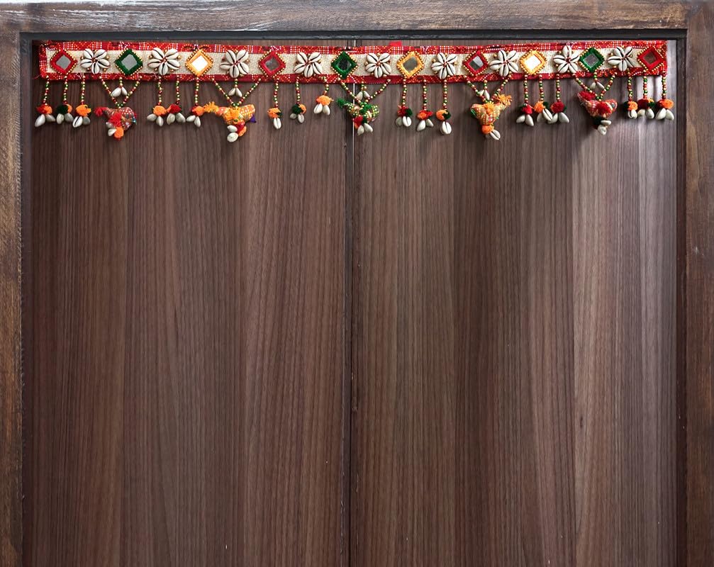 Toran de 91,4 cm GardenBliss Kutchi Kodi suspendu avec oiseaux multicolores