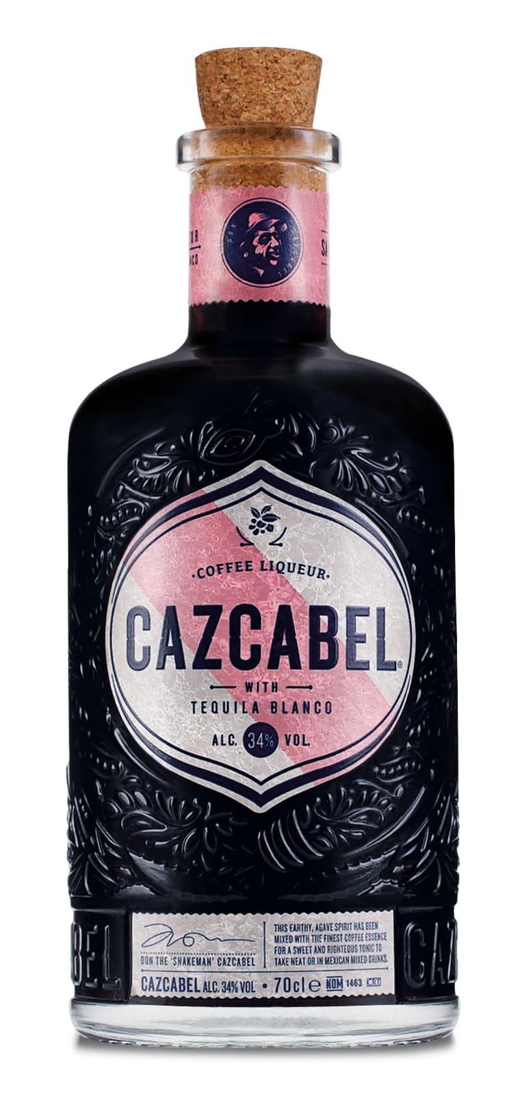 Cazcabel Coffee Tequila Liqueur | | 34 Percent ABV | Perfect for Cocktails and Shots | Premium Mexican Coffee (70cl)