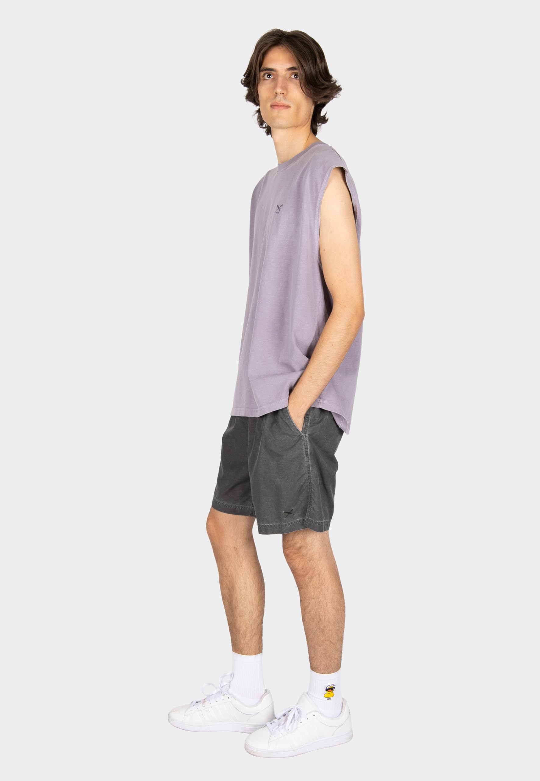 IRIEDAILY Męskie szorty GHOSTMODE HYBRID materiał z recyklingu Relaxed Fit