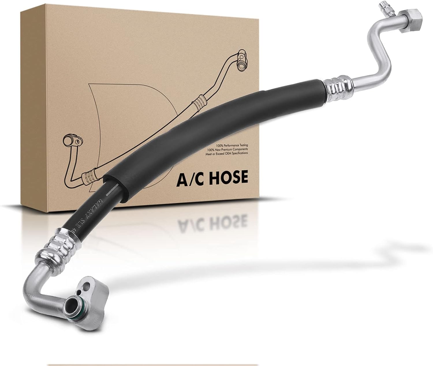 A-Premium A/C Suction Hose Assembly Compatible with Toyota Tacoma, 1995-2000, 3.4L, Compressor to Evap