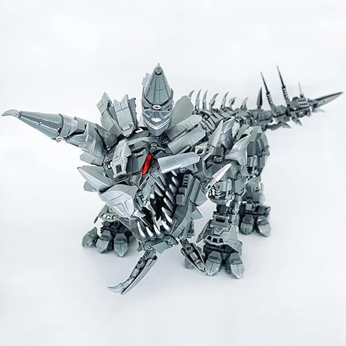 Miniatura 2 de KIBVE Juego de bloques de construcción de dinosaurio, kit de modelo Triceratops 2038 piezas de exhibición de colección de articulaciones móviles