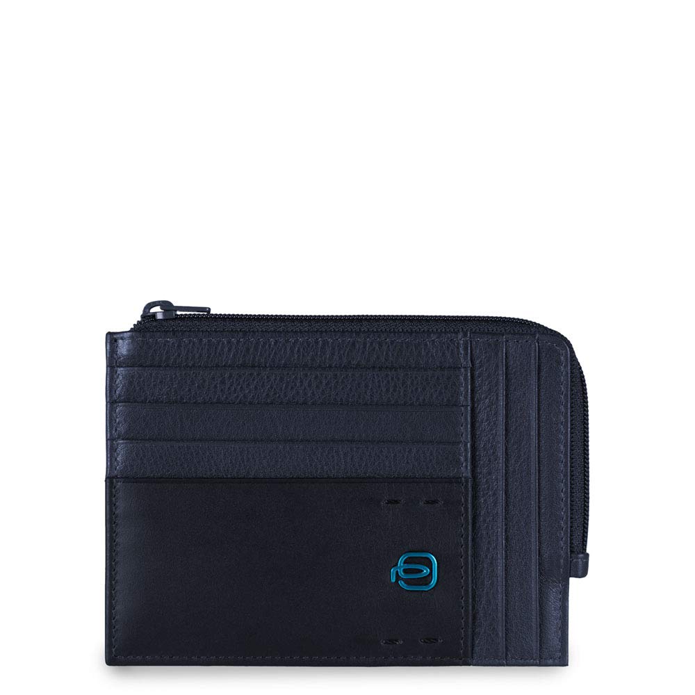Piquadro Damen Blau Pulse Geldbörse, Leder, 12.00 Cm