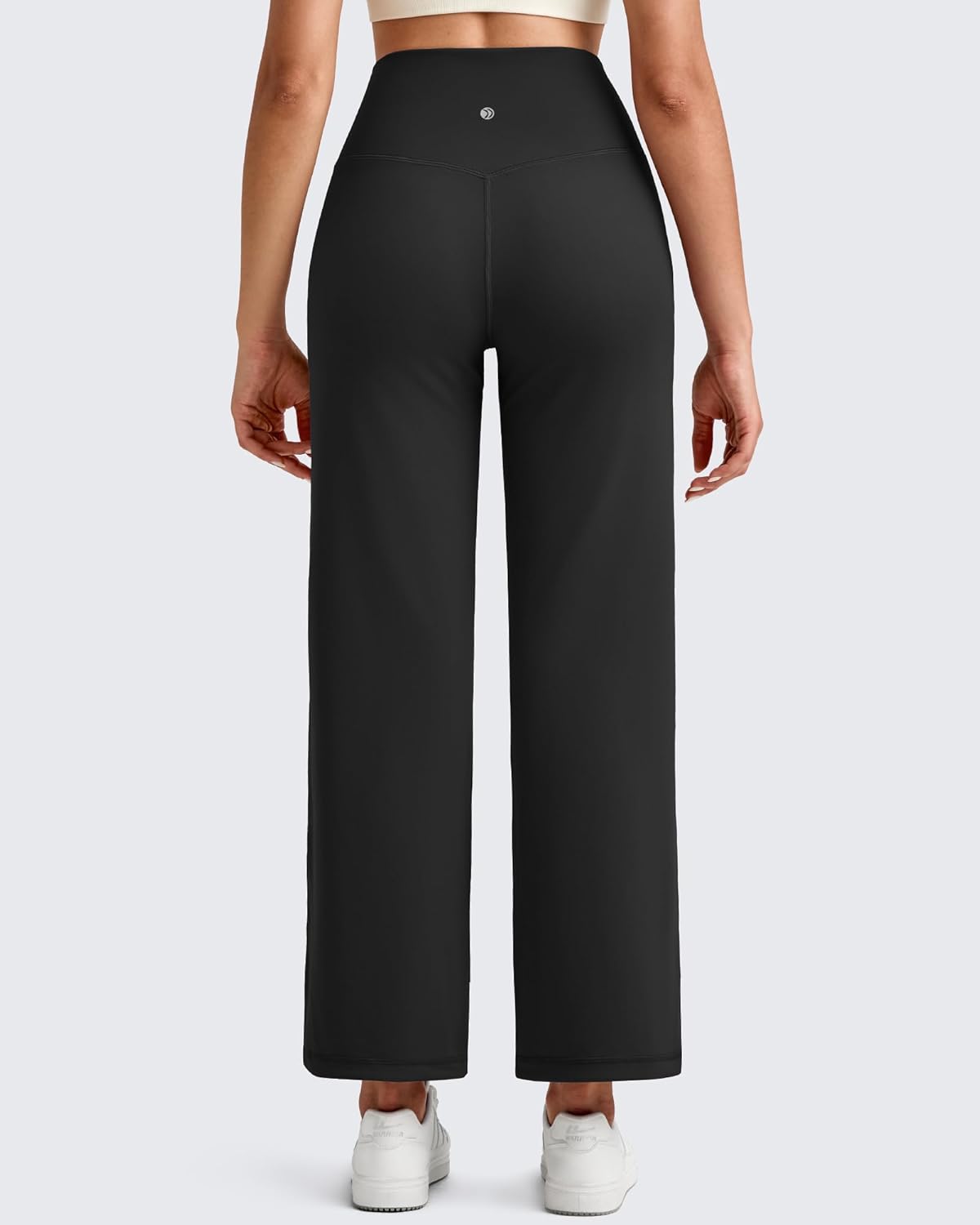 G4Free BareFeel Ankle Length Wide Leg Yoga Pants for Women Soft High Stretch Casual Pants with Pockets 25"/27"/29" - Image 5