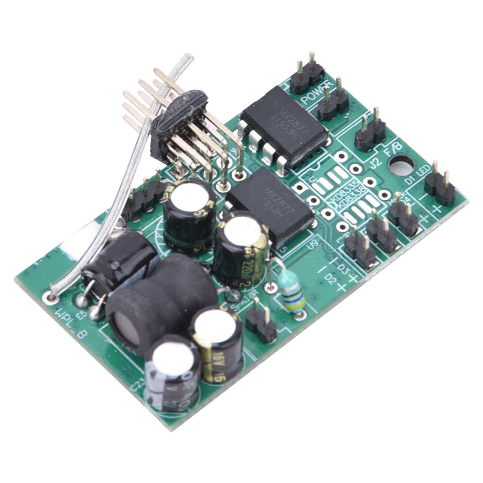 RiToEasysportsRemote Control Receiver,Sound Group Circuit Board Hand & Wrist Braces for B 14 B14K B 24 B24K RC Car Model Accessories Petrol Version