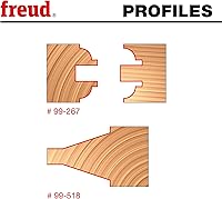 Vista 3 de Freud 98-302: 3 Piece Door Construction Bit Set, roundover & quadra cut