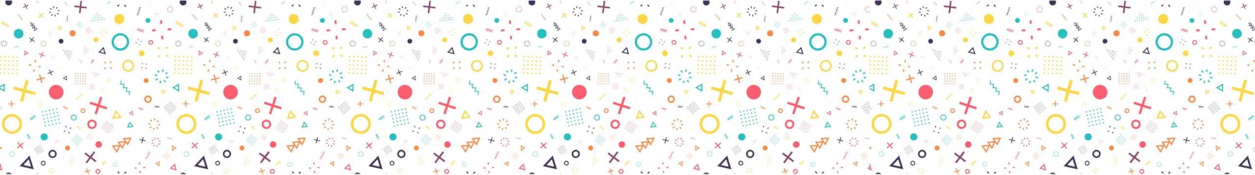 StickieArt StickerArt Tezgah Üstü Fayans Kaplama Folyosu Mutfak Tezgahı Kaplama Geometrik Şekiller 70 cm x 4 Metre