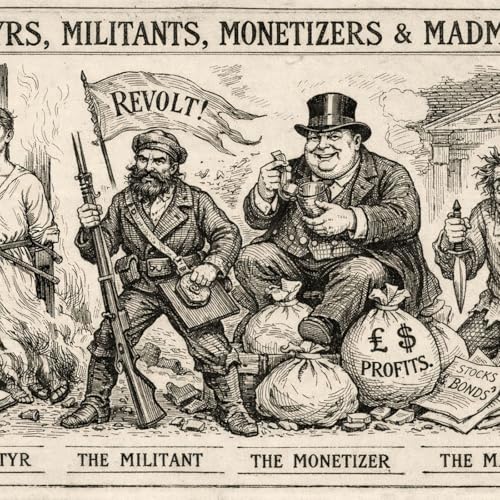Martyrs, Militants, Monetizers, and Madmen (w/ Crackpot History)