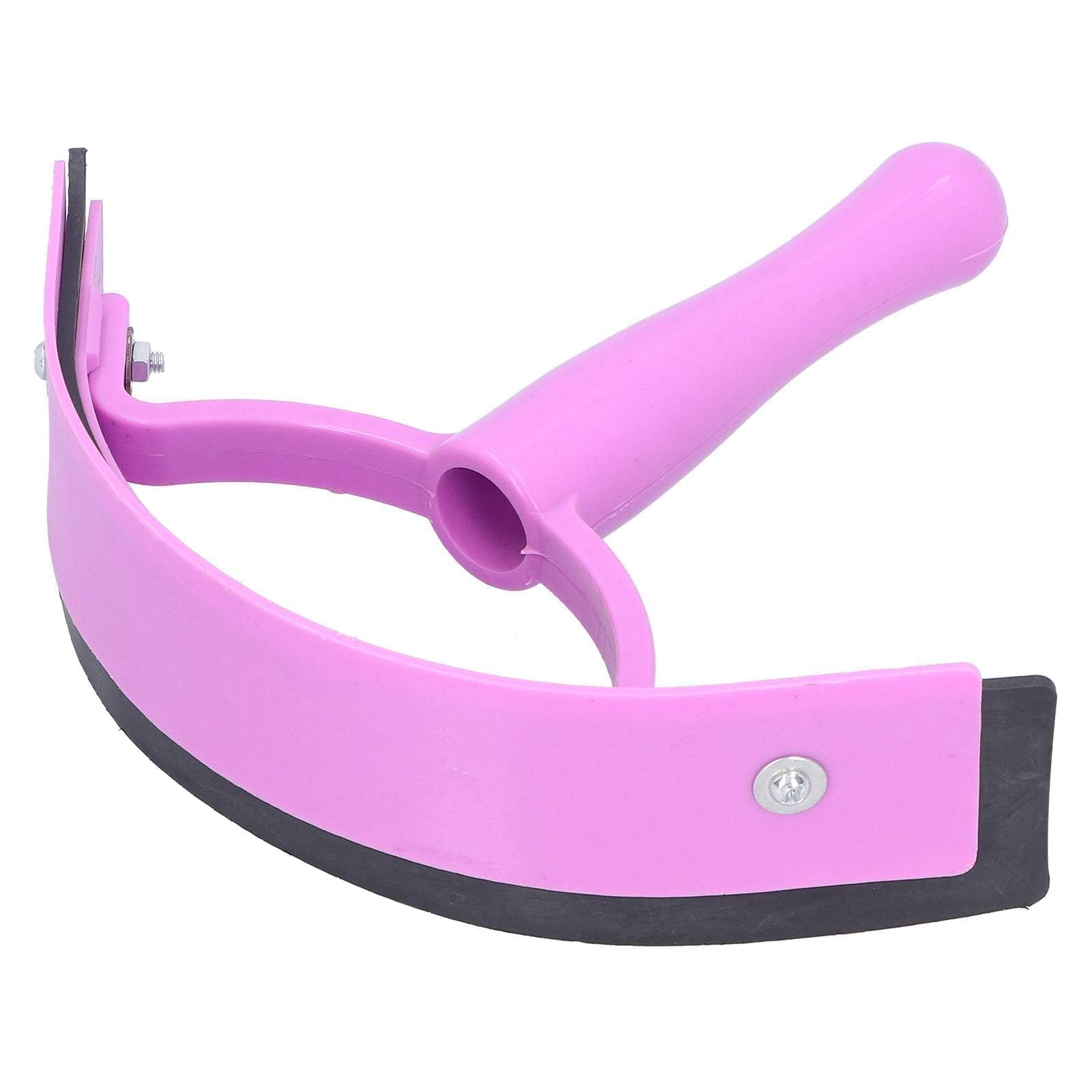 Cyrank Raspador De Goma para Caballos, Agarre Suave, Plástico, Goma, Rascador De Sudor para Caballos, Suministros De Baño para Caballos