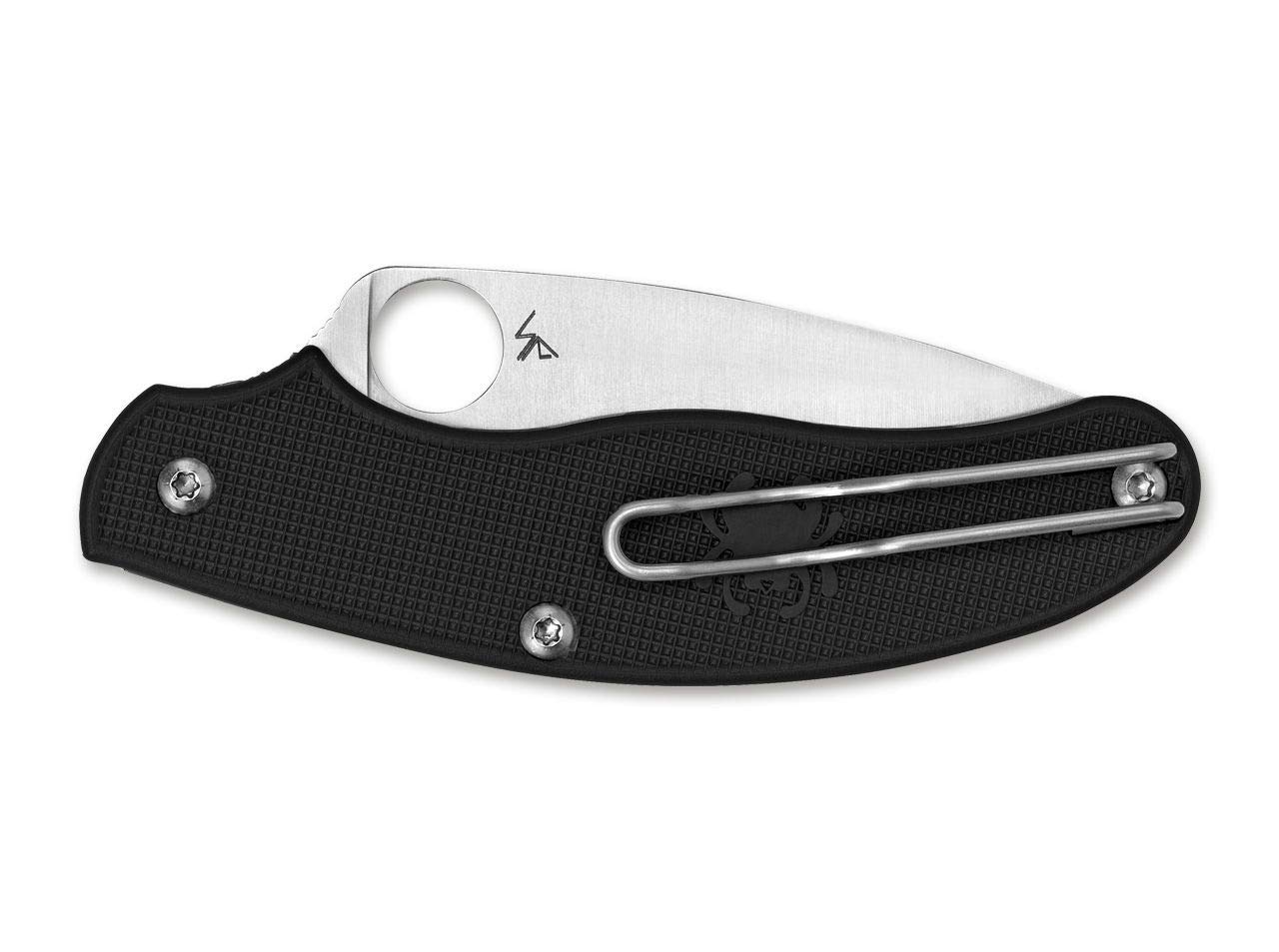 Spyderco UK Pen Knife Taschenmesser Schwarz, Klingenlänge: 7,4 cm, 01SP719
