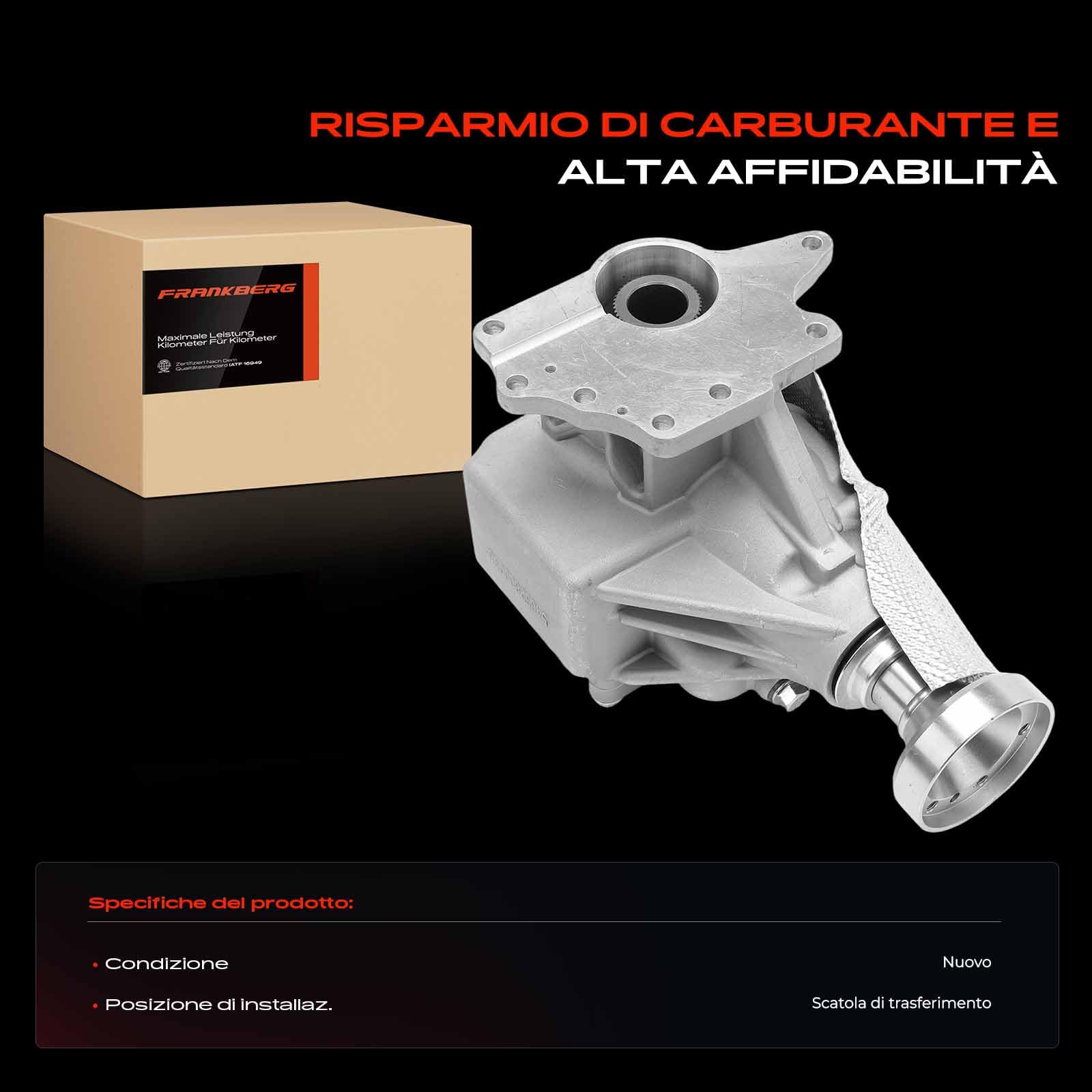 Frankberg Cambio di distribuzione Differenziale di distribuzione Compatibile con Freelandel 2 L359 R.a.n.g.e R.o.v.e.r Evoque L538 Freelandel 2 Van L359 Replace# LR040657,LR051076