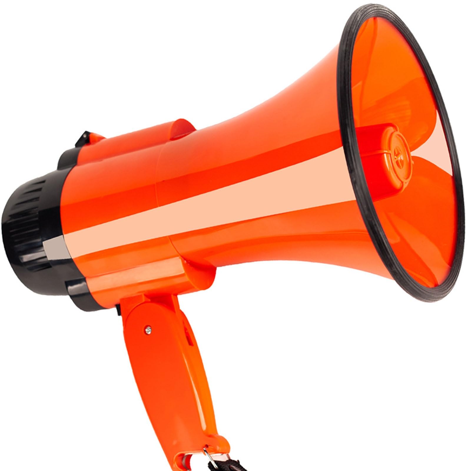 Mégaphone portable avec sirène et contrôle du volume pour activités sportives intérieures et extérieures