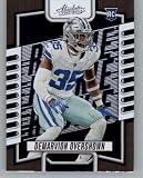 2023 Absolute #186 Demarvion Overshown RC Rookie Dallas Cowboys NFL Football Base Trading Card