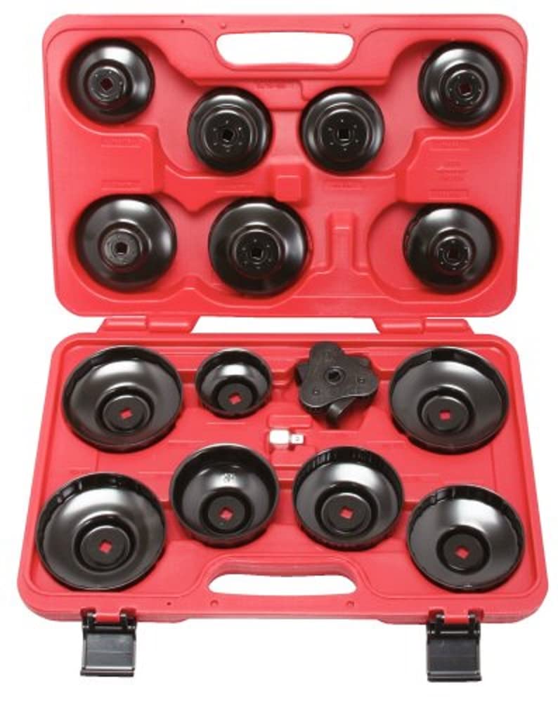 KS Tools 150.9310 3/8" Chiave p.filtro olio,a tazza,16 pz