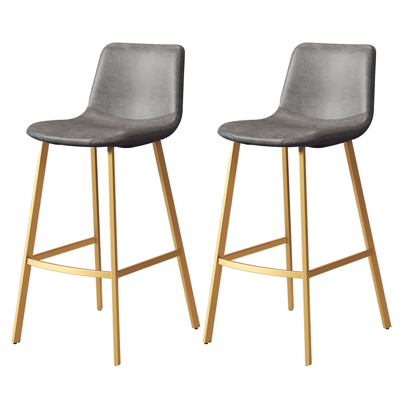 Tabourets de bar avec dossier ergonomique pour soulager le dos assis au comptoir