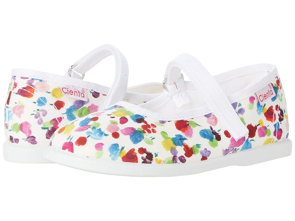 Cienta Kids Shoes 24030 (Infant/Toddler) (Multi Print) Girl's Shoes INTERNATIONAL SHIPPING