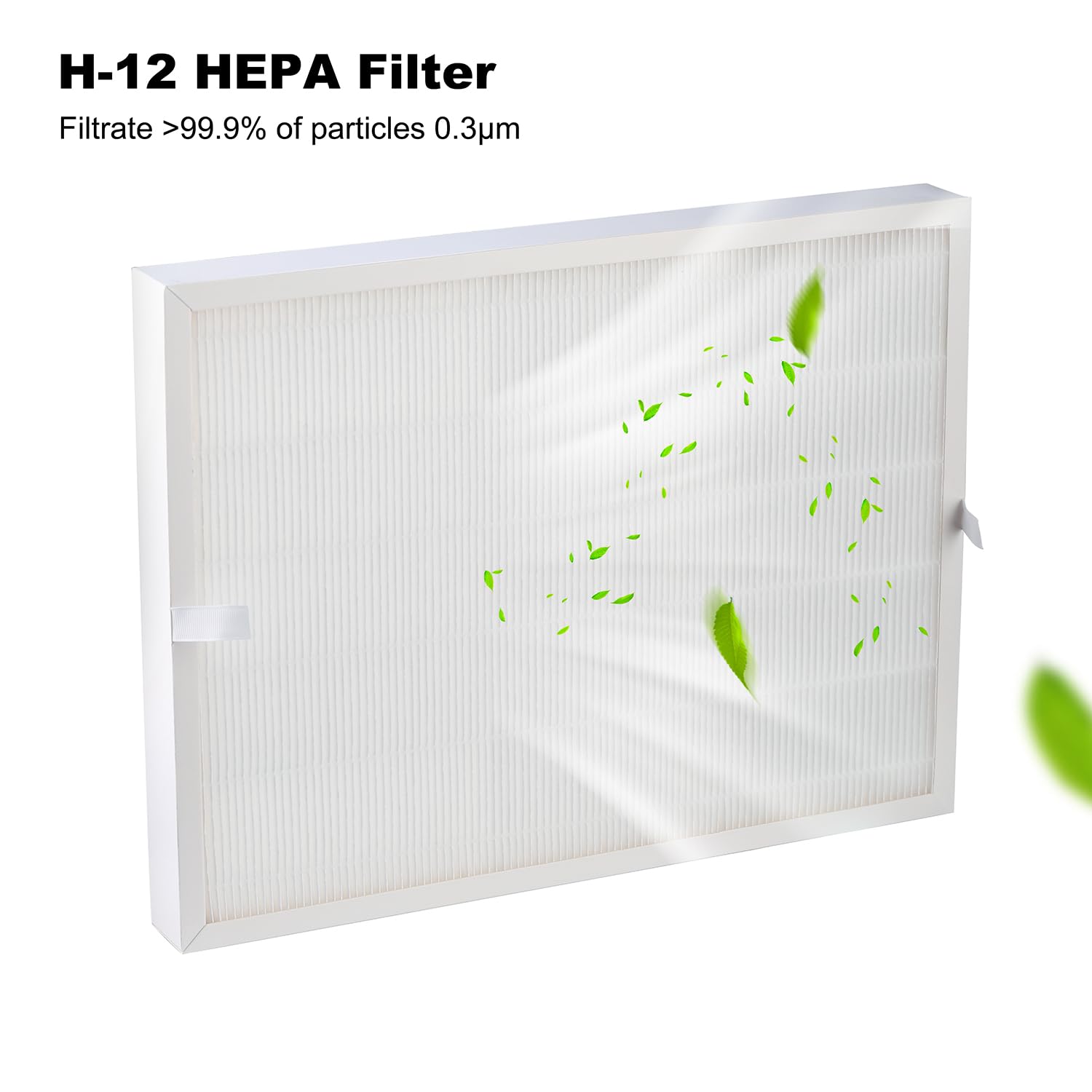 HEPA H12 Laminar Flow Abzugshaube mit HEPA Filter, 43 x 33 cm FFU Impfbox Lüfter, Doppellüfter Luftfiltersystem, tragbare Laminar Flow Abzugshaube für Labore, Reinräume und Pilzlabore