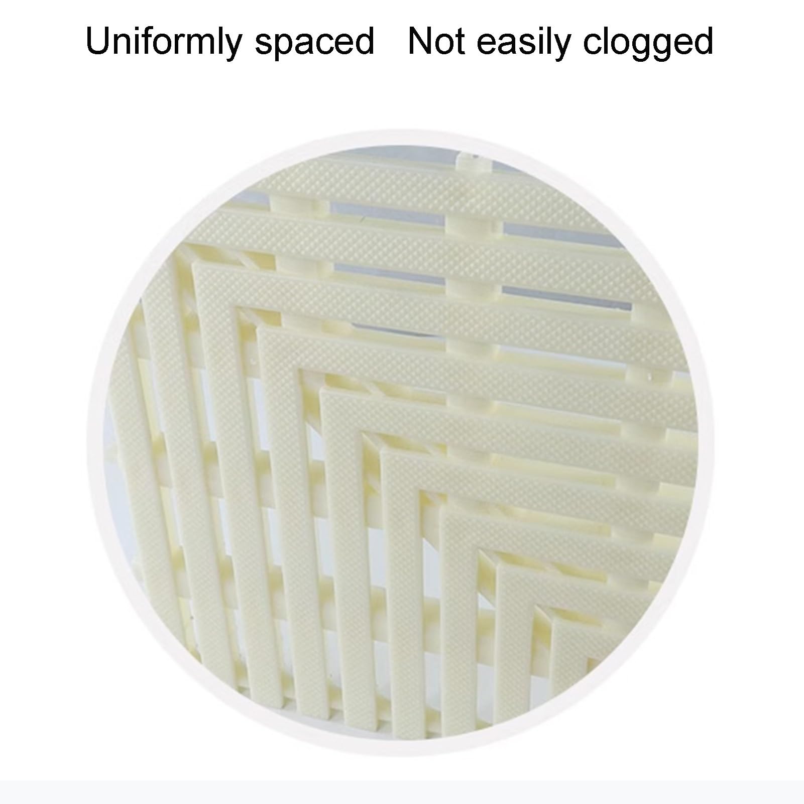 Griglia di sfioro per Il drenaggio della Piscina, Griglia di drenaggio angolare a 90 Gradi for Piscina in ABS, Bianca, Diverse Misure(30x30cm)