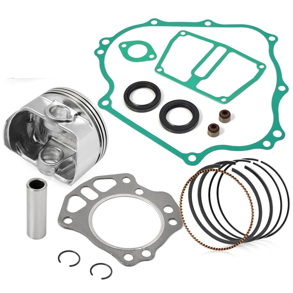 pist. KIT DI RICOSTRUZIONE MOTORE PISTONE E ANELLI GUARNIZIONE Adatto for MULE 600 610 SX KAF400