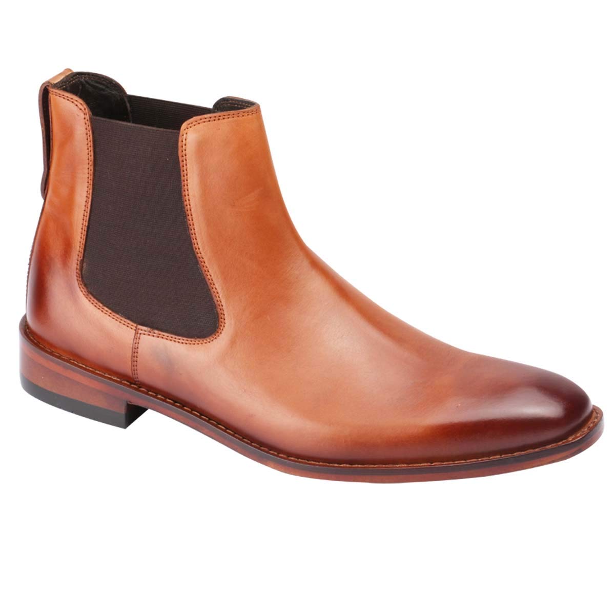 Harrykson London Men's Leather Boot Shoe Tan