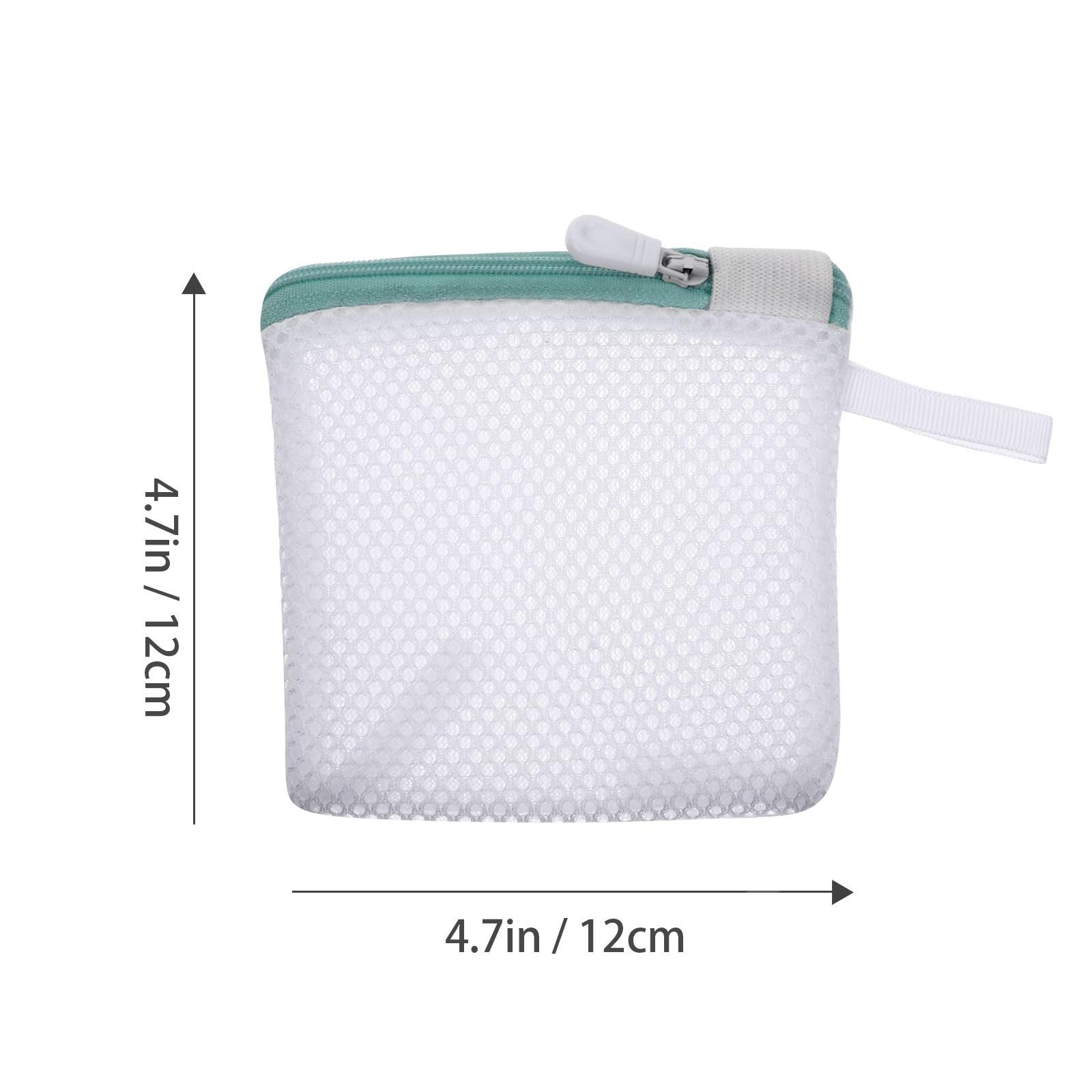 Impermeabile Mesh Sacchetto del Documento, Sacchetti for bucato in rete 6 pezzi pieghevoli portatili con cerniera Mini sacchetti in rete portatili Sacchetti for riporre Sacchetti for lavaggio Set di s