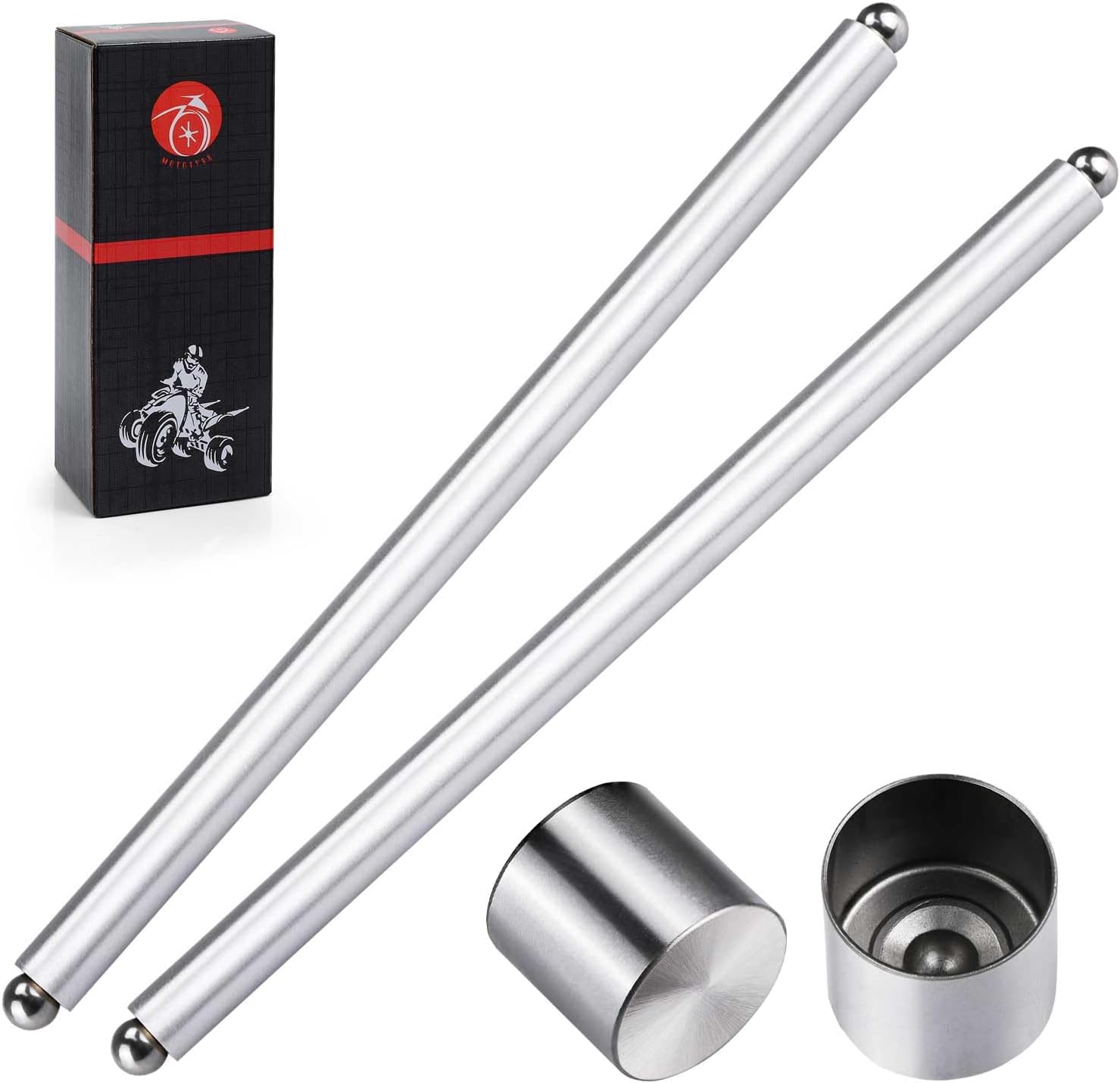 2x Push Rod Pushrod & Cam Follower Bucket For Honda Rancher 420 TRX420 Foreman 500 TRX500 Foreman 520 14440-HP5-600 14421-HN8-000