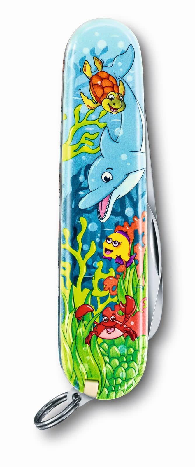 Victorinox Coltello tascabile Mon Frist Victorinox altezza (9 funzioni, lama grande senza punta)