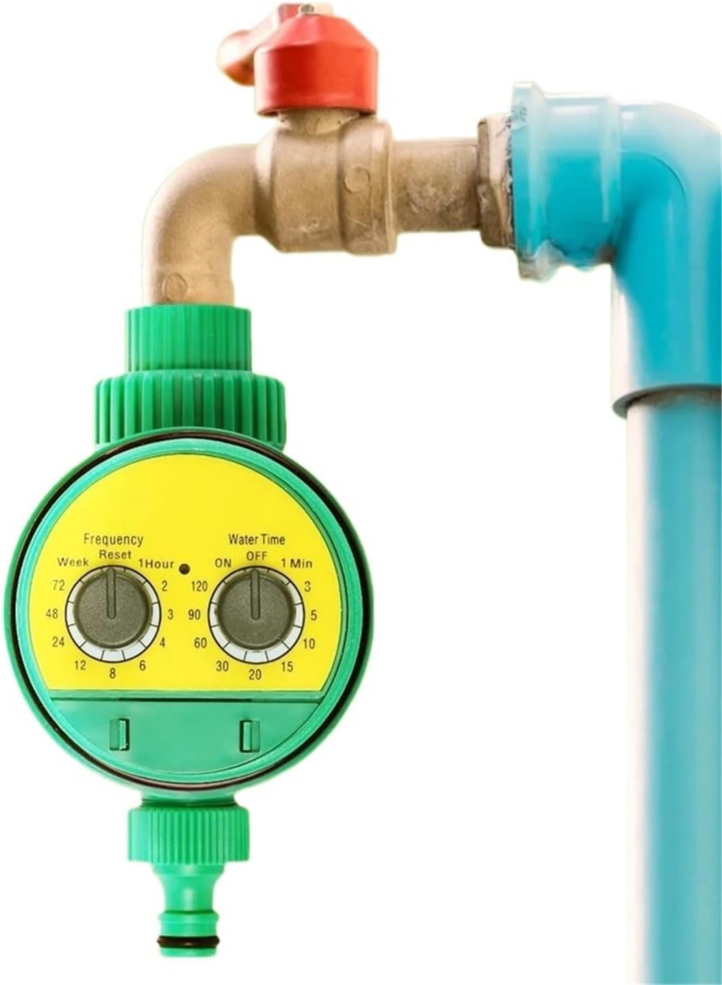 1pc Garden Irrigation Timer Set 3 4 Inch Thread Water Controller 15mm Hose Connector Battery Powered Sprinkler Watering System