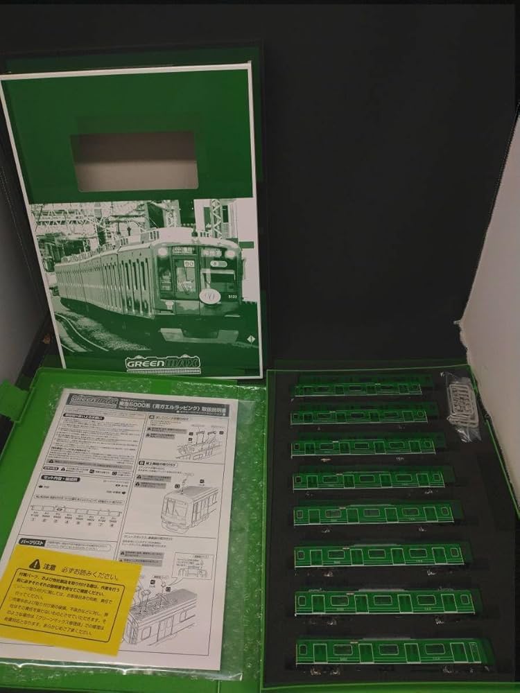 Amazon.co.jp: 動作確認済 Nゲージ GREENMAX 50594 東急5000系