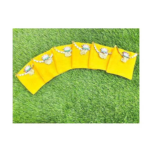 Ethnic Clutch Tissue Organza Coin Bag Batwa Coinbag with Beadwork Gift for - Image 3