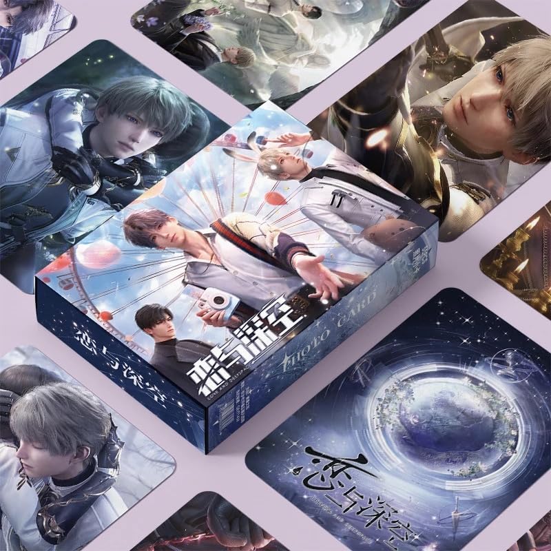 Love Deepspace Cards - 55-Piece Holographic Trading Collector Set
