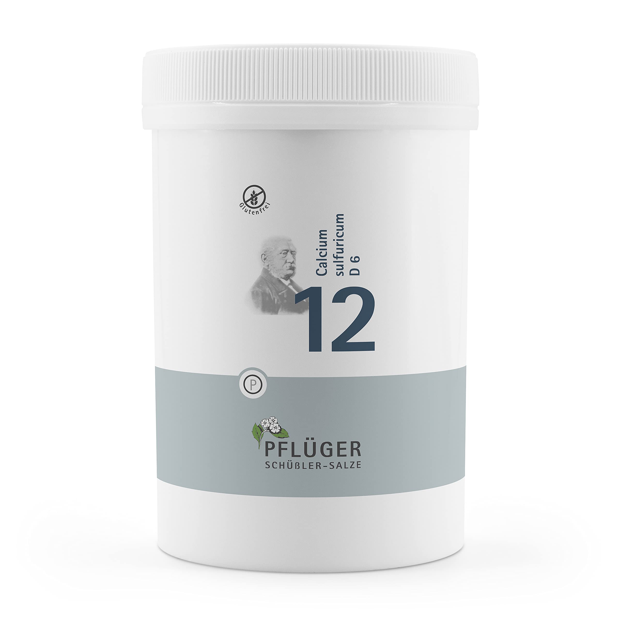 PFLÜGER Schüßler-Salz Nr. 12 Calcium sulfuricum D6, 4000 Tabletten