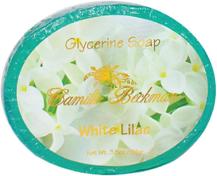 Sabonete em barra de glicerina White Lilac Camille Beckman, 99 g