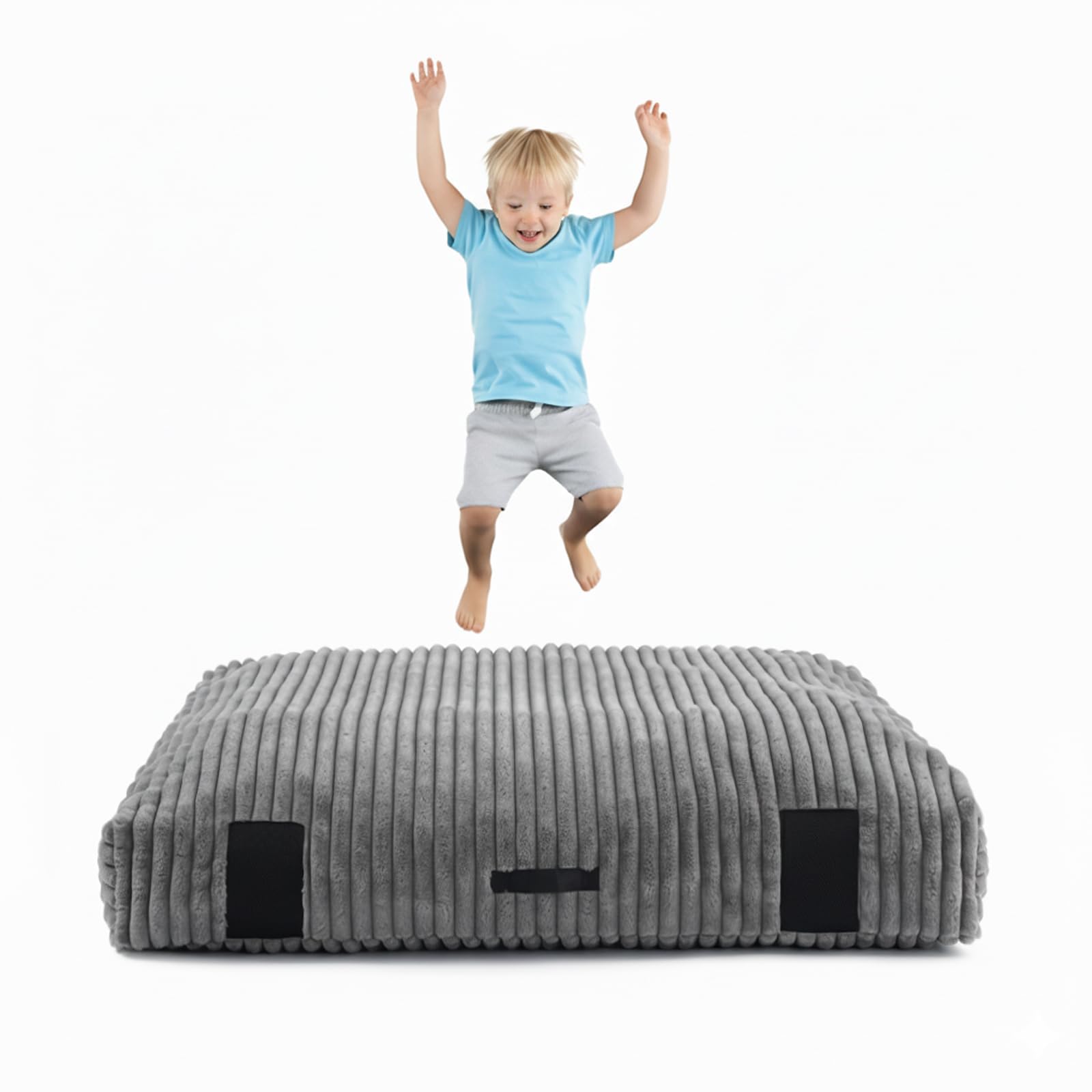Crash Pad for Kids Sensory Room, Soft Foam Crash Mat with Removable Cover